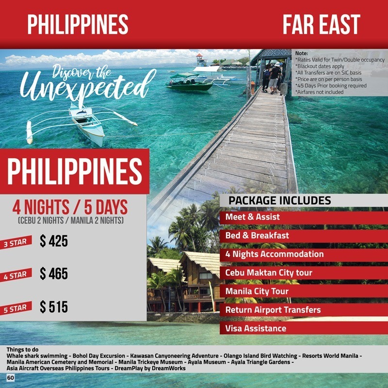 philippines tour package from india