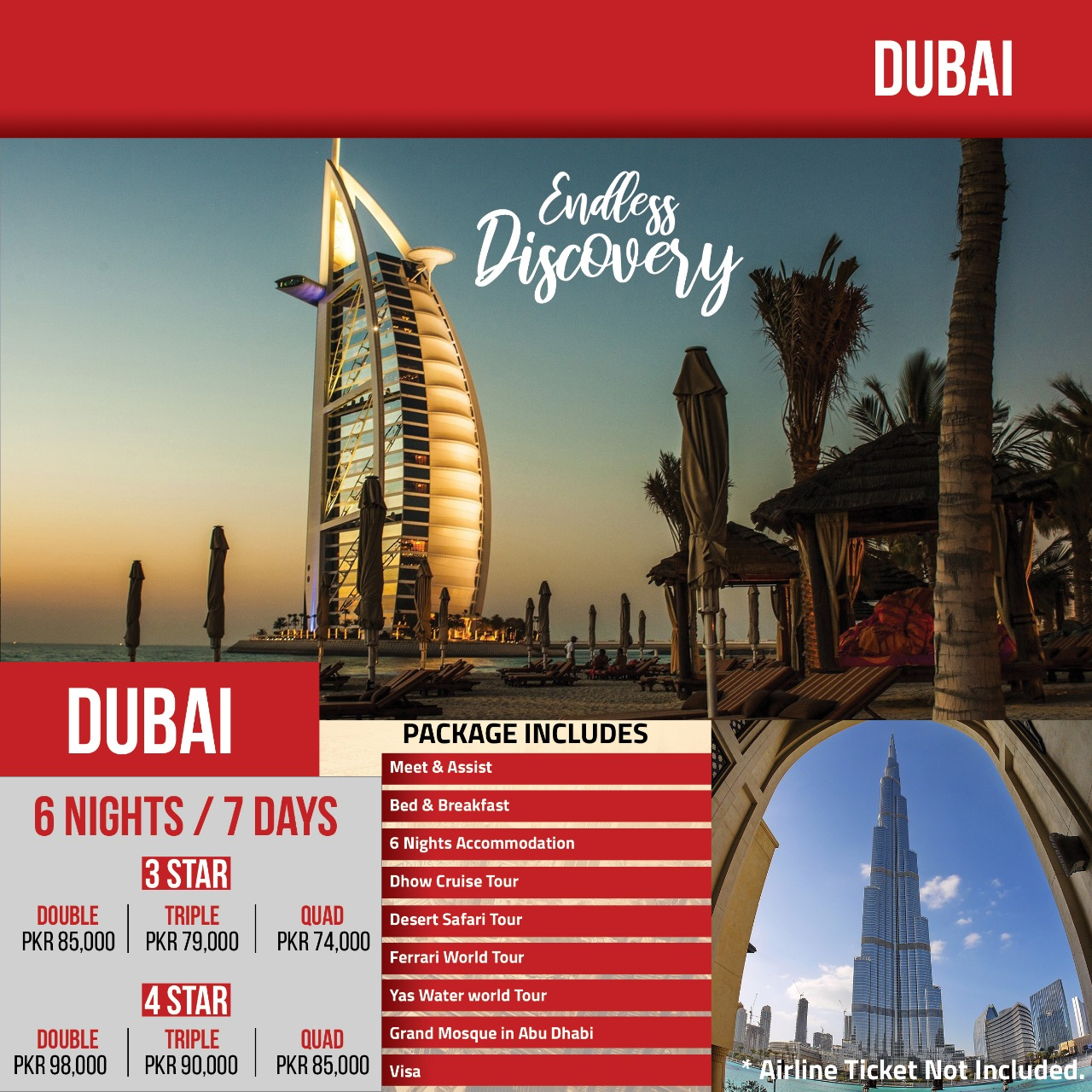 Dubai Tour Packages From Karachi Pakistan - Travel Mate