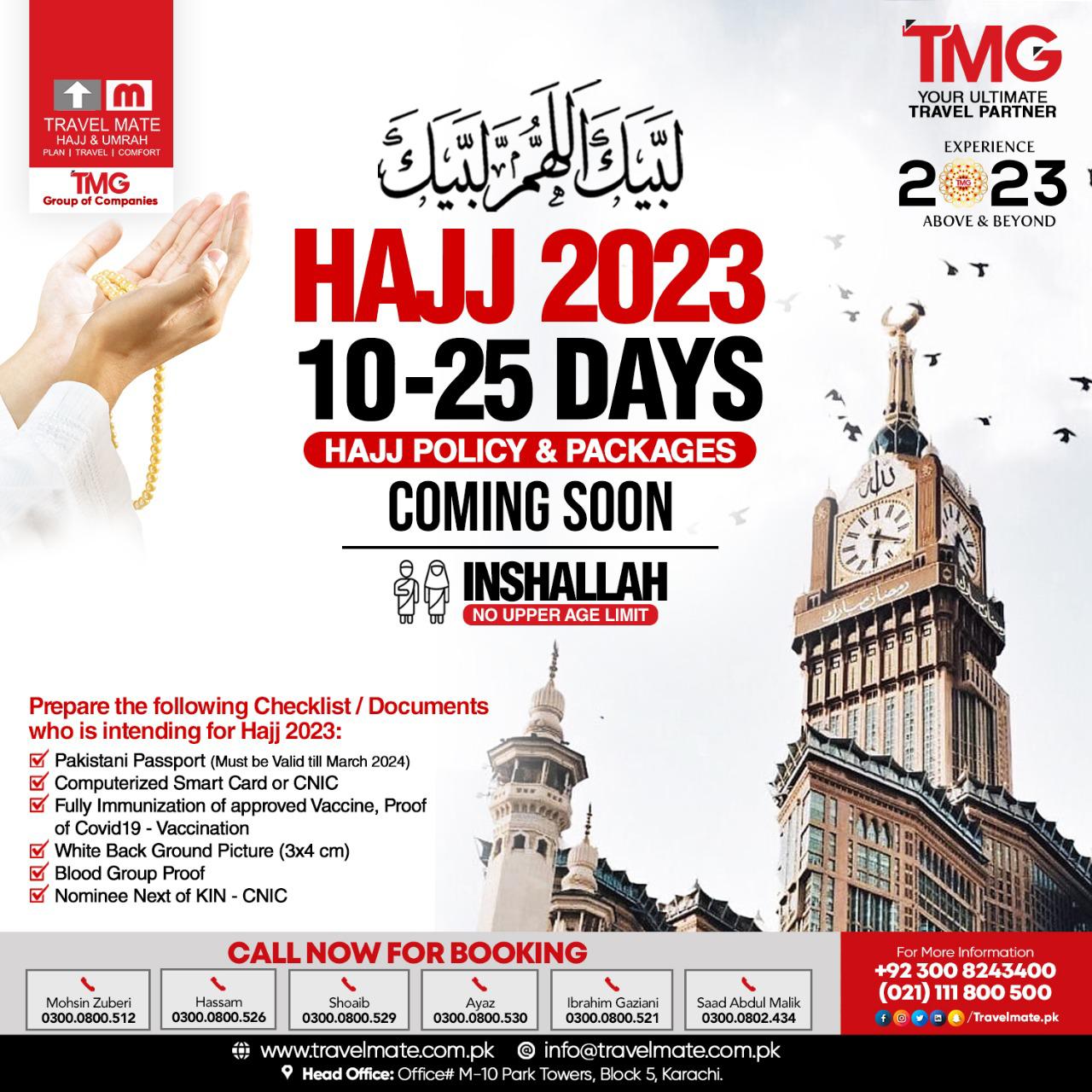 hajj travel packages 2022