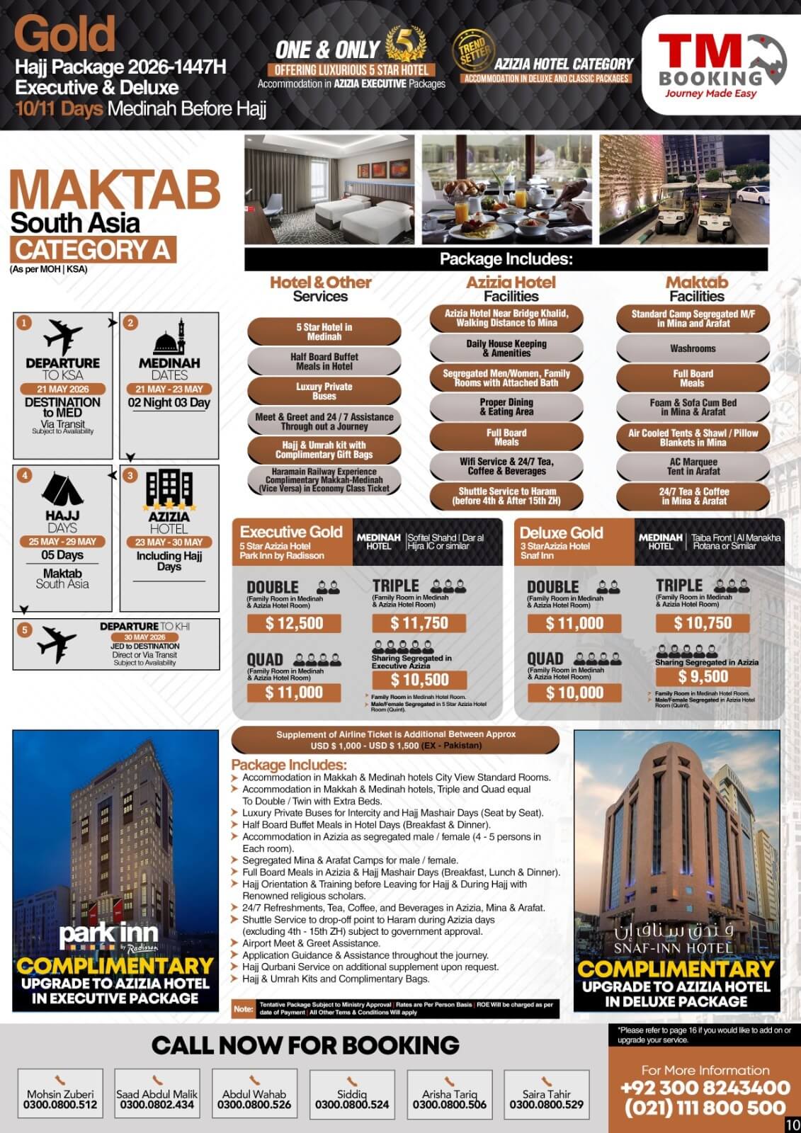 TMG Gold Hajj Package 2025